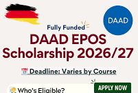 DAAD-EPOS-Scholarship-2026 description of the scholarship
